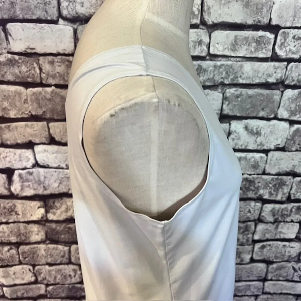 Chico's Ivory Sleeveless Tank Size L - Picture 6 of 7